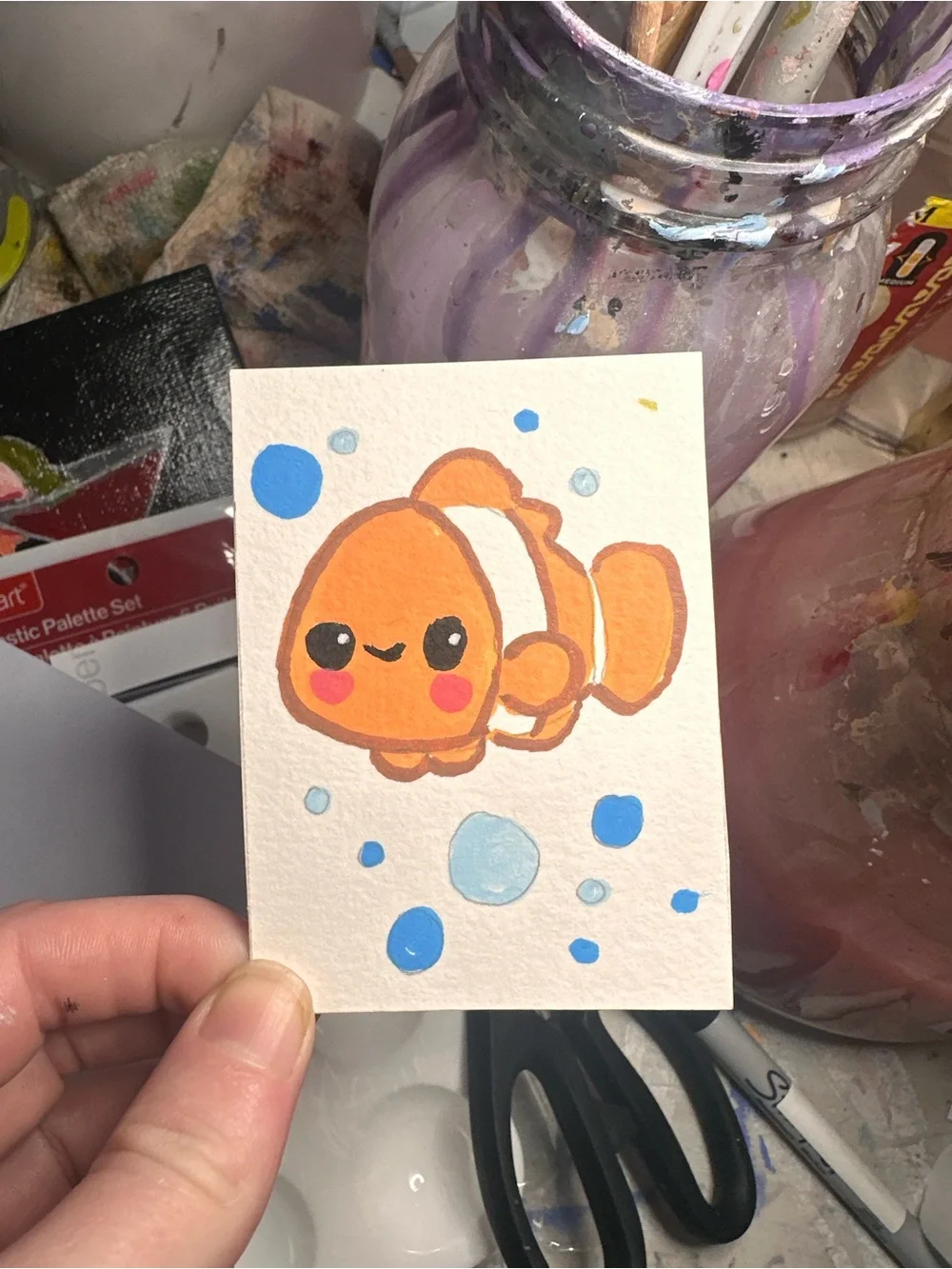 N/A aceo acrylic
